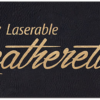 Laser Safe 12″ x 24″ Black / Gold Laserable Leatherette Sheet Stock