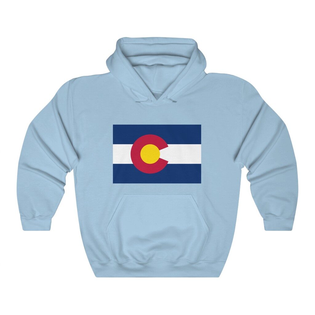 Colorado State Flag Hoodie – Unisex Heavy Blend™ Hooded Sweatshirt