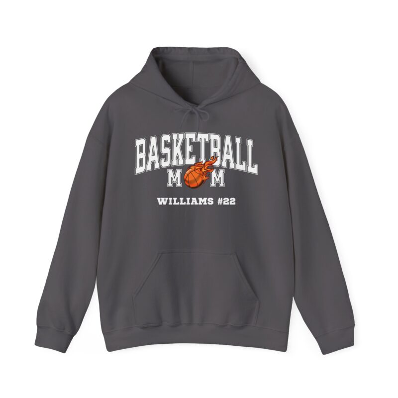 Personalized Basketball Mom Hoodie With Player Name And Number - Image 10