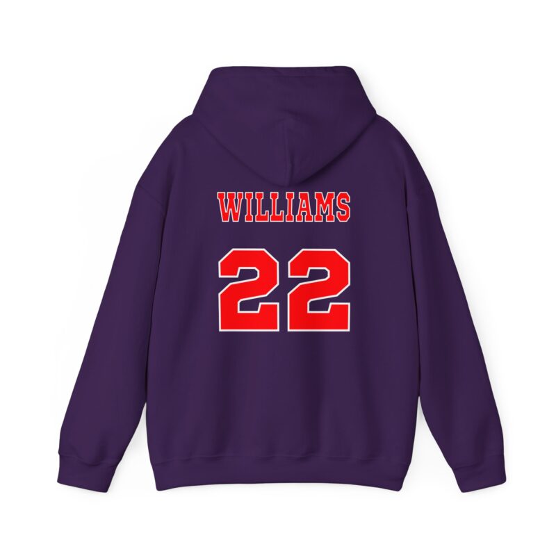 Custom Basketball Hoodie With Team Name And Player Number, Basketball Gameday, Basketball Team Spirit - Image 16