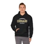 Personalized Football Hoodie With Team Name, Football Gameday Hoodie, Team Spirit - Image 3