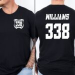 Personalized Motocross Shirt With Rider Name And Number, Raceday Shirt, Gift For Dirt Bike Rider - Image 2