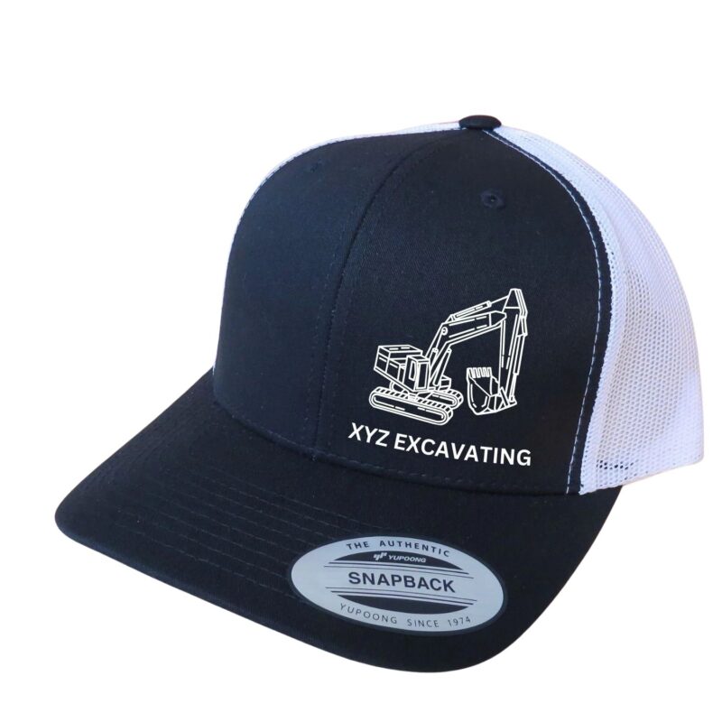 Custom Logo Hats, Personalized Logo Hat, Retro Trucker Snapback Closure, Corporate Logo Hats, Printed - Image 3