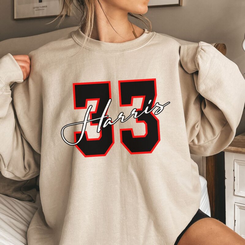 Signature Style Player Number Hoodie, Racing Number Sweatshirt, Gameday Shirt, Raceday Shirt - Image 3