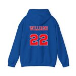 Custom Basketball Hoodie With Team Name And Player Number, Basketball Gameday, Basketball Team Spirit - Image 14