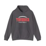 Personalized Football Hoodie With Team Name, Football Gameday Hoodie, Team Spirit - Image 5