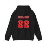 Custom Basketball Hoodie With Team Name And Player Number, Basketball Gameday, Basketball Team Spirit - Image 6