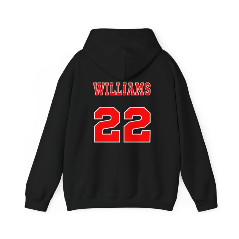 Custom Basketball Hoodie With Team Name And Player Number, Basketball Gameday, Basketball Team Spirit - Image 6