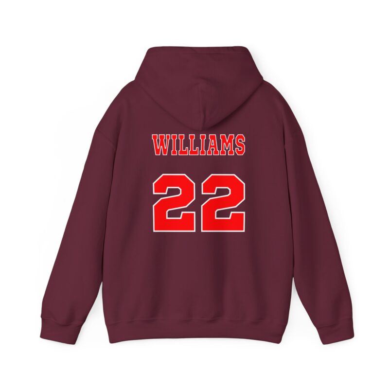Custom Basketball Hoodie With Team Name And Player Number, Basketball Gameday, Basketball Team Spirit - Image 10