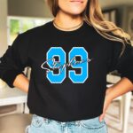 Signature Style Player Number Hoodie, Racing Number Sweatshirt, Gameday Shirt, Raceday Shirt - Image 5