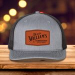 Custom Leather Patch Hat