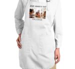 Personalized Full Length Apron With Pockets, Full Color Photos , Custom Logo and Text, Adjustable Neck Strap, Gift For Him, Gift For Her - Image 2