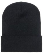 Football Personalized Player Number Leather Patch Beanie |  Custom Football Cap | Gift For Her | Gift For Him - Image 10