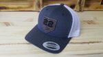 Personalized Player Number Leather Patch Hat  | Personalized Baseball Hat | Trucker Style Snapback | Softball | Baseball