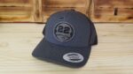 Hockey Personalized Player Number Leather Patch Hat  | Personalized Hockey Hat | Trucker Style Snapback Closure - Image 4