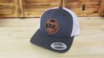 Soccer Personalized Player Number Leather Patch Hat  | Personalized Soccer Hat | Trucker Style Snapback Closure
