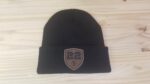 Football Personalized Player Number Leather Patch Beanie |  Custom Football Cap | Gift For Her | Gift For Him - Image 6