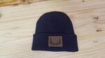 Deer Hunting Beanie, Deer Hunter Hat, Antler Monogram Leather Patch Beanie, Adult Unisex, With or Without Monogram - Image 5