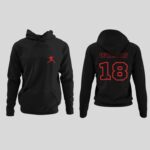 Personalized Baseball Hoodie, Custom Player Number Hoodie, Baseball Sweatshirt With Name And Number, Adult And Youth Sizes - Image 6