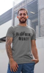 Blowin' Money Turbo Skull Diesel T-Shirt | Funny Diesel Shirt | Gift For Him | Gift For Her | Unisex