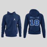 Personalized Softball Hoodie, Custom Player Number Hoodie, Softball Sweatshirt With Name And Number, Adult And Youth Sizes - Image 2