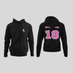 Personalized Softball Hoodie, Custom Player Number Hoodie, Softball Sweatshirt With Name And Number, Adult And Youth Sizes