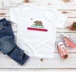 Kids California Republic Shirt,  California Republic T-Shirt,  California Republic Birthday Gift, Youth, Toddler, and Onesies® Sizes - Image 2