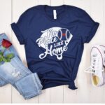 No Place Like Home Baseball Shirt,  No Place Like Home T-Shirt,  No Place Like Home Birthday Gift, Adult and Youth Sizes - Image 4