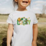 Cute St Patricks Day Shirt, Lucky Pot of Gold Shirt, Boys And Girls St Patricks Day Shirts, Youth, Toddler, and Onesies® Sizes - Image 5