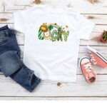 Cute St Patricks Day Shirt, Lucky Pot of Gold Shirt, Boys And Girls St Patricks Day Shirts, Youth, Toddler, and Onesies® Sizes - Image 2