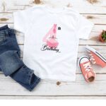 Personalized Ballerina Birthday Shirt, Girls Ballerina T-Shirt, Personalized Ballerina Birthday Gift, Youth, Toddler, and Onesies® Sizes - Image 2