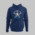 Personalized Softball Dad Hoodie, Softball Player Name and Number Sweatshirt, Peronalized Softball Dad T-Shirt - Image 6
