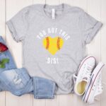 You Got This Sis! Softball Hoodie, Softball Mom Sweatshirt, Softball Mom T-Shirt, Softball Dad - Image 3