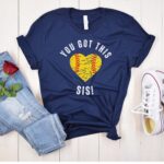 You Got This Sis! Softball Hoodie, Softball Mom Sweatshirt, Softball Mom T-Shirt, Softball Dad - Image 5