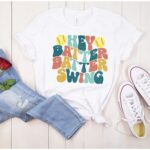 Softball Shirt, Hey Batter Batter Swing Shirt,  Hey Batter Batter Swing T-Shirt, Softball Game Day Shirt, Adult And Youth Sizes - Image 3