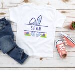 Personalized Easter Shirt, Boys And Girls Easter T-Shirt, Personalized Easter Gift, Youth, Toddler, and Onesies® Sizes - Image 2