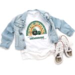 Kids St Patricks Day Shirt, Funny St Patricks Day Shirts, Let The Shenanigans Begin, Youth, Toddler, and Onesies® Sizes - Image 2