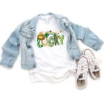 Cute St Patricks Day Shirt, Lucky Pot of Gold Shirt, Boys And Girls St Patricks Day Shirts, Youth, Toddler, and Onesies® Sizes