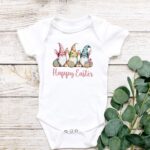 Cute Happy Easter Gnomes  Shirt,  Cute Happy Easter Gnomes  T-Shirt,  Happy Easter Gnomes Shirts in Youth, Toddler, and Onesies® Sizes - Image 3