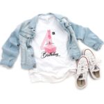 Personalized Ballerina Birthday Shirt, Girls Ballerina T-Shirt, Personalized Ballerina Birthday Gift, Youth, Toddler, and Onesies® Sizes