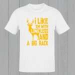 Funny Deer Hunting Shirt,  Funny Deer Hunting T-Shirt,  Funny Deer Hunting Birthday Gift, Adult And Youth Sizes - Image 3