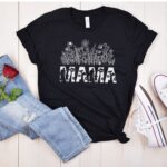 Mama Shirt, Mama Sweatshirt, Mama Hoodie, Mom Shirt, Cute Mama Shirt With Wildflowers, Mothers Day Gift, Expecting Mom Gift