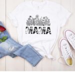 Mama Shirt, Mama Sweatshirt, Mama Hoodie, Mom Shirt, Cute Mama Shirt With Wildflowers, Mothers Day Gift, Expecting Mom Gift - Image 4