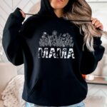 Mama Shirt, Mama Sweatshirt, Mama Hoodie, Mom Shirt, Cute Mama Shirt With Wildflowers, Mothers Day Gift, Expecting Mom Gift - Image 2
