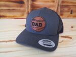 Baseball Dad Estalished Date Leather Patch Hat | Retro Trucker Snapback | Gift For Dad | New Dad | Fathers Day Gift - Image 4