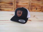 Personalized Player Name And Number Soccer Leather Patch Hat  | Personalized Soccer Hat | Soccer Gift - Image 3