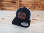 Football Personalized Player Number Leather Patch Hat  | Personalized Football Hat | Trucker Style Snapback Closure - Image 3