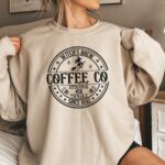 Witch's Brew Coffee Co Sweatshirt, Halloween Shirts, Halloween Sweatshirt, Funny Halloween Shirt - Image 3