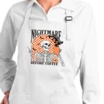 Nightmare Before Coffee Halloween Apron, Halloween Apron, Funny Halloween Aprons, Cute Halloween Apron