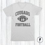 Personalized Football Shirt, Personalized Football Tee, Custom Team Name And Optional Player Number Shirt, Adult And Youth Sizes - Image 4
